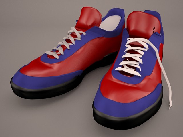 Gym shoes 3D Model