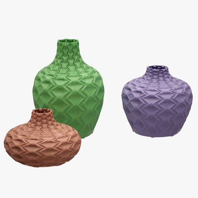 Decorative Vases 03 3D Model