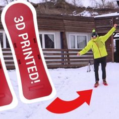 3D printed skis 3D Print Model