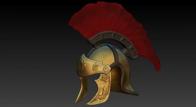 Roman helmet 3D Model