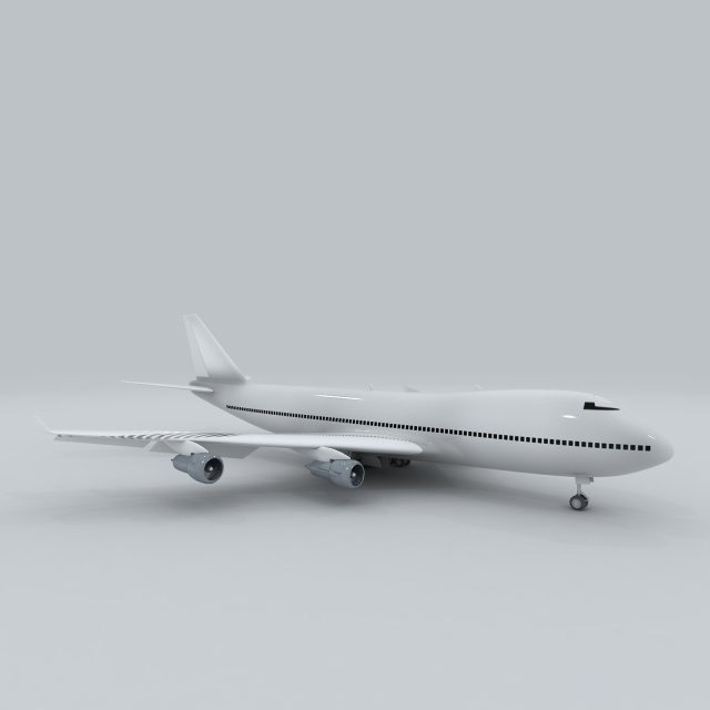 Transportation – Aircraft 14 3D Model