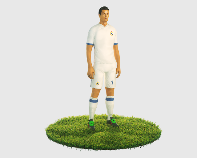 Ronaldo football player 3D Model