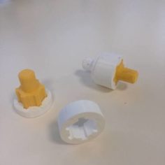 Fluting (educational montage) 3D Print Model