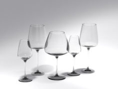 Wine Glass 3 Free 3D Model