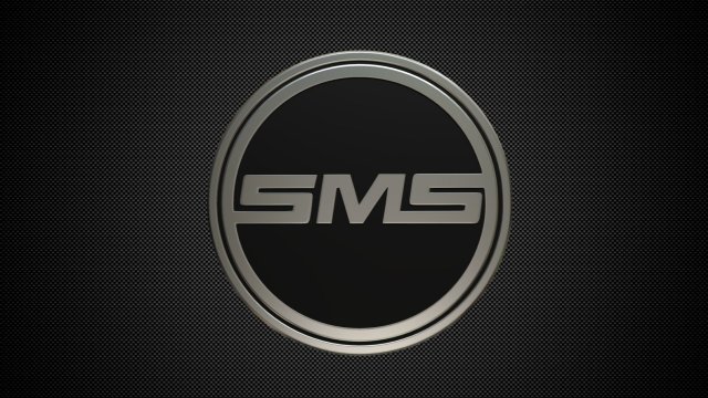 Sms logo 3D Model
