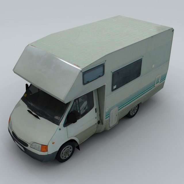 Transportation truck 35893 3D Model