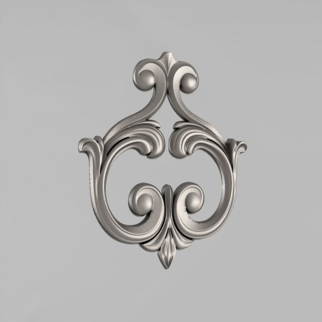 The Central decorative element 48 Free 3D Model