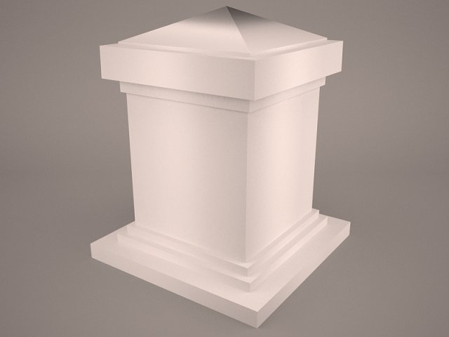 Headstone 4 3D Model