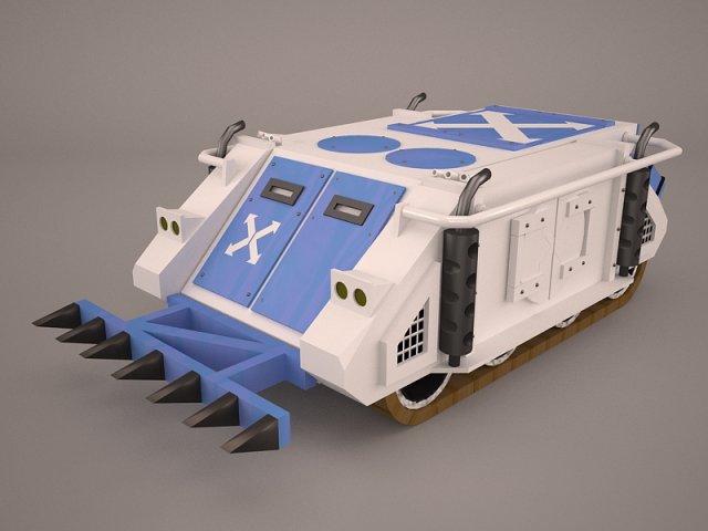 Rhino Tank 3D Model
