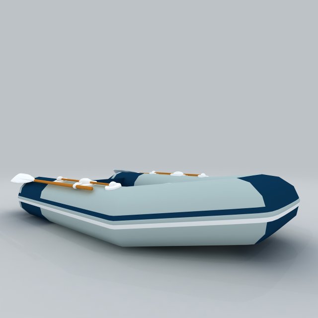 Transportation – Kayaking 03 3D Model