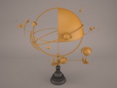 Solar System Orrery 3D Model