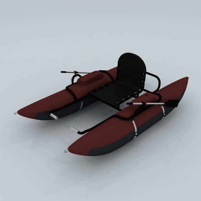 Transportation – Kayaking 09 3D Model