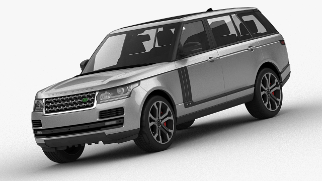 Range Rover SVAutobiography Dynamic 3D Model