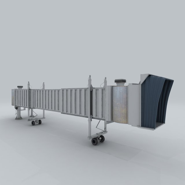 Vehicle – boarding passage 3D Model