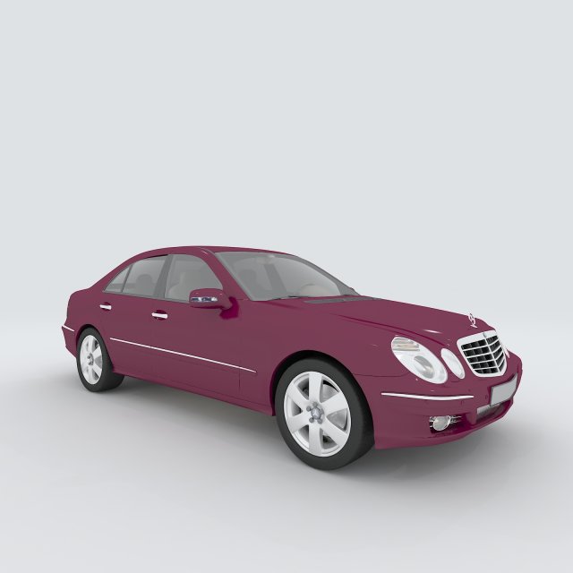 Vehicles – Mercedes-Benz BMW Volkswagen Audi car 162 3D Model