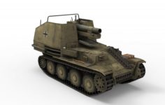 Sturmpanzer 38 3D Model
