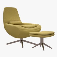BB Italia Metropolitan Chair 3D Model