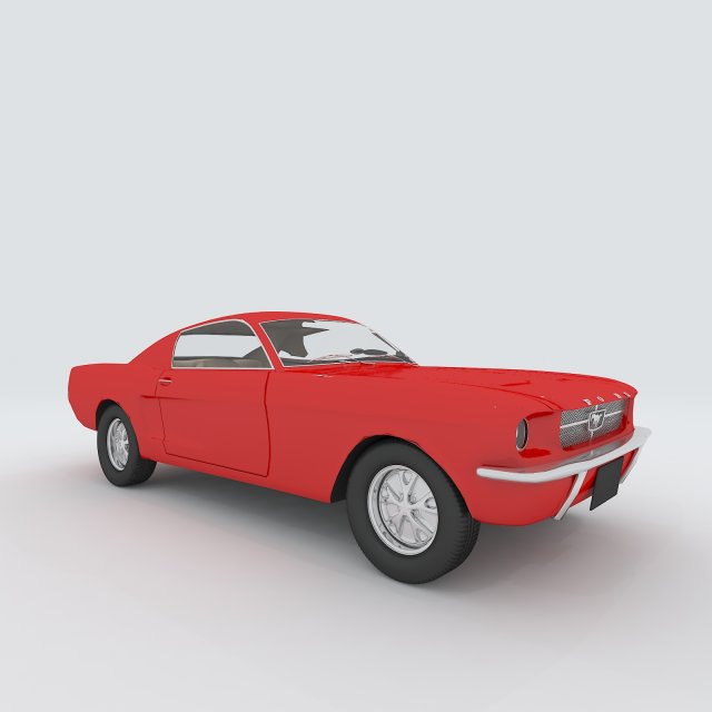 Vehicle Cars D6466 3D Model