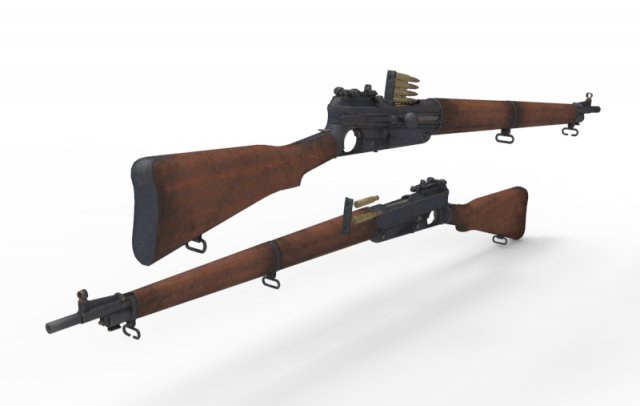 Hagen rifle 3D Model