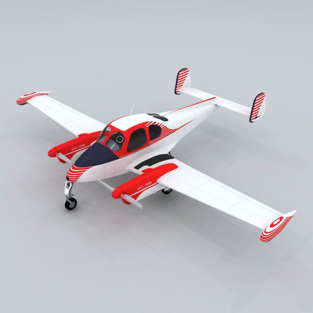 Transportation Aircraft 75531 3D Model