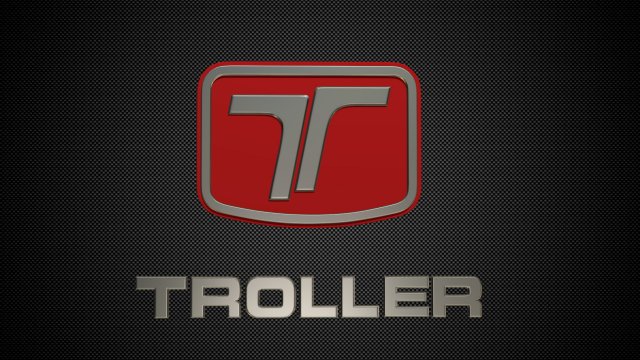 Troller logo 3D Model