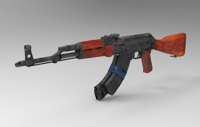 Akm 3D Model