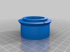 Fuji X mount revised extension tube 3D Print Model