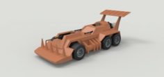 Eliminator vehicle from Thunder Road 3D Model