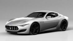 Maserati Alfieri 2014 3D Model
