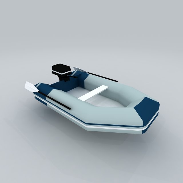 Vehicle canoeing 35672 3D Model