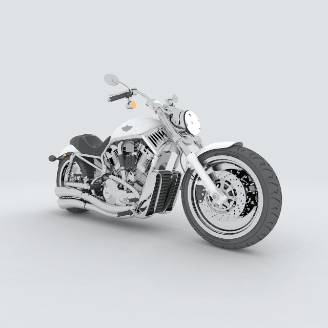 Vehicle Motorcycles 82242 3D Model