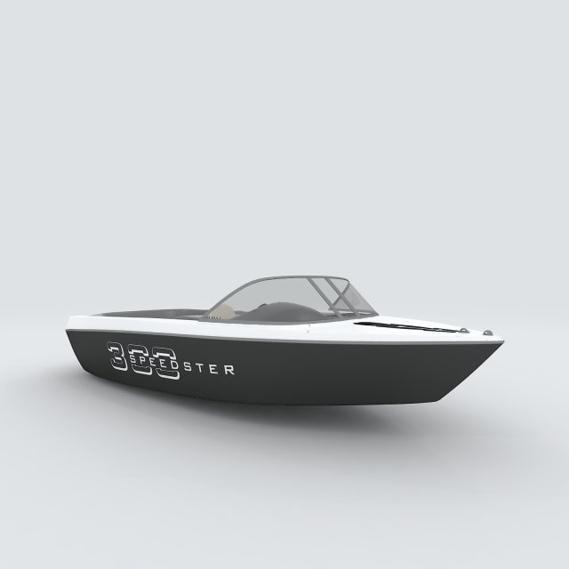 Vehicle Yacht 15166 3D Model