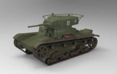 Tanks series BT 3D Model