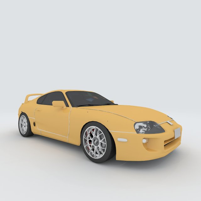 Vehicle – supercar car 50 3D Model