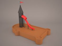 Rocket Slide 3D Model
