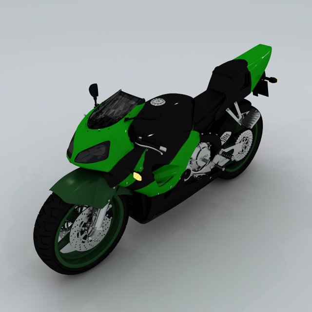 Transportation – Motorcycles 04 3D Model