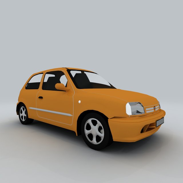 Vehicle Cars D6432 3D Model