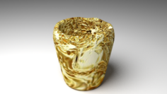 Mug gold 3D Model