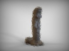 Realistic Big Penis STL 3D Model