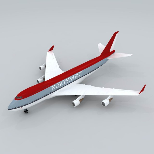 Transportation Aircraft 75527 3D Model
