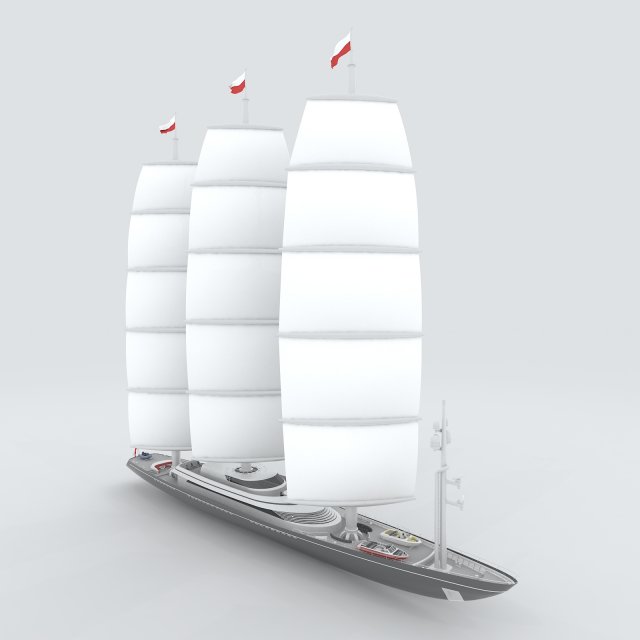 Vehicle – Sailing 06 3D Model