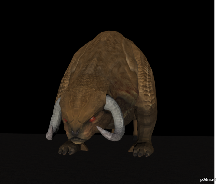 Werebull 3D Model