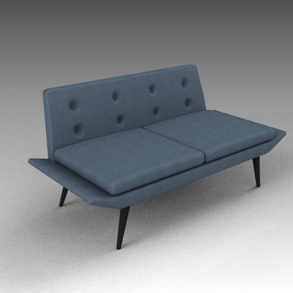 Miami sofas 3D Model