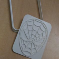 Spiderman Cookie cutter 3D Print Model