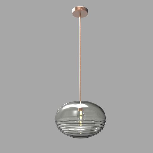 WE Ripple Glass Pendant Lamp 3D Model