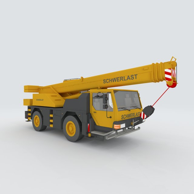 Vehicles – Crane 3D Model