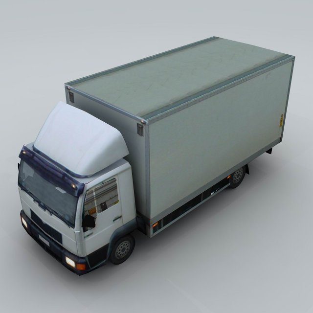 Transportation truck 35968 3D Model - 3DHunt.co