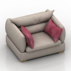 Armchair 3D Model