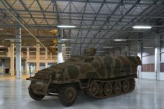 SdKfz251 3D Model