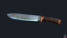 Knife bulat 3D Model